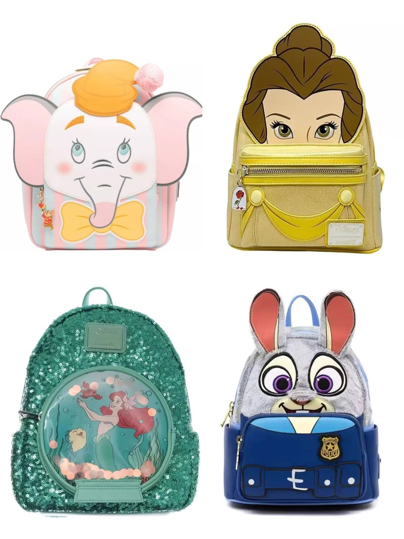 Fashion Backpack Women - Nieuwe roze mini-rugzak van kunstleer voor