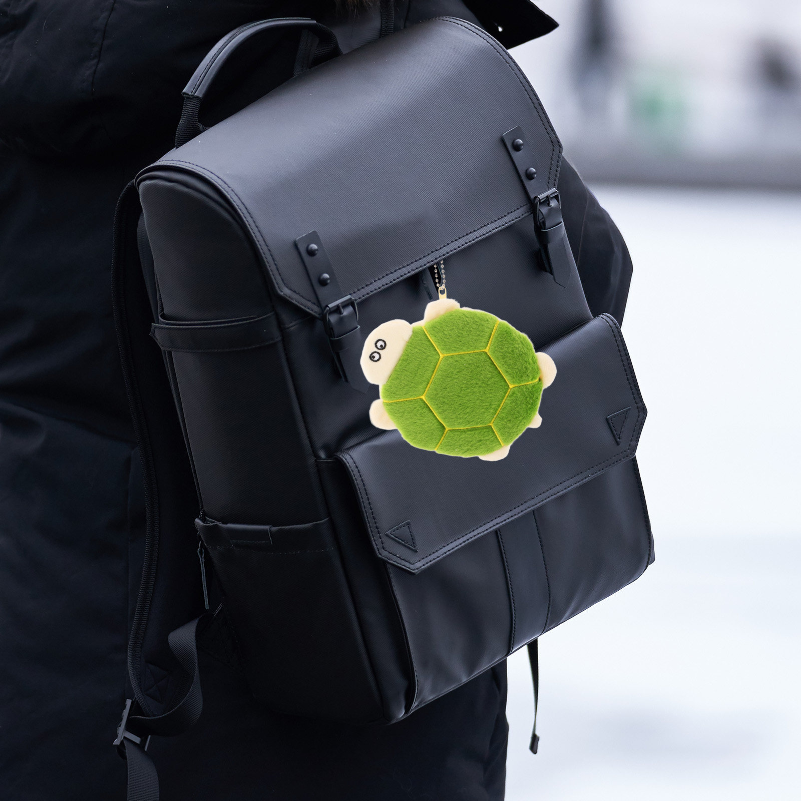 Mini Backpack Purse - Schildpadvormige portemonnee voor kinderen, dames, schattige