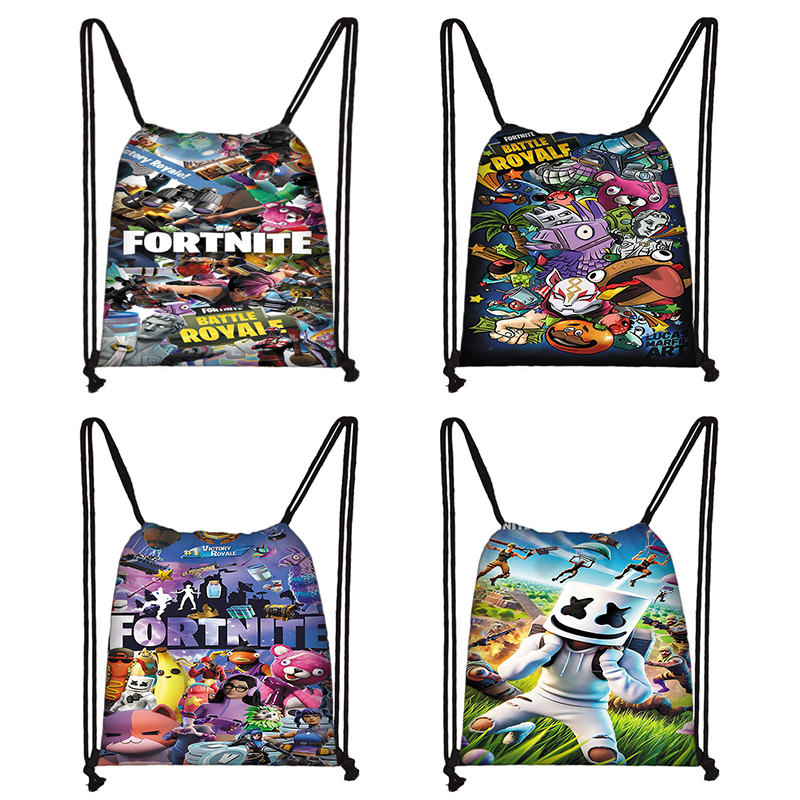 Drawstring Gym Bag - Kind bedrukte trekkoord voor boodschappentas Heren