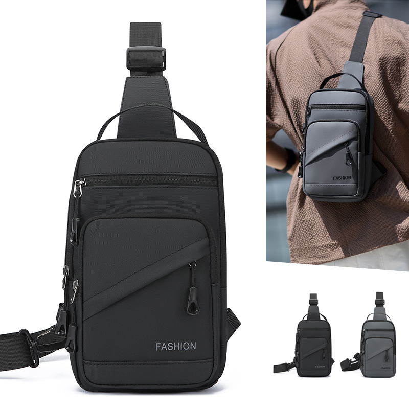 Travel Backpack Anti Theft - Heren Sling Bag Nylon borsttas Lichtgewicht