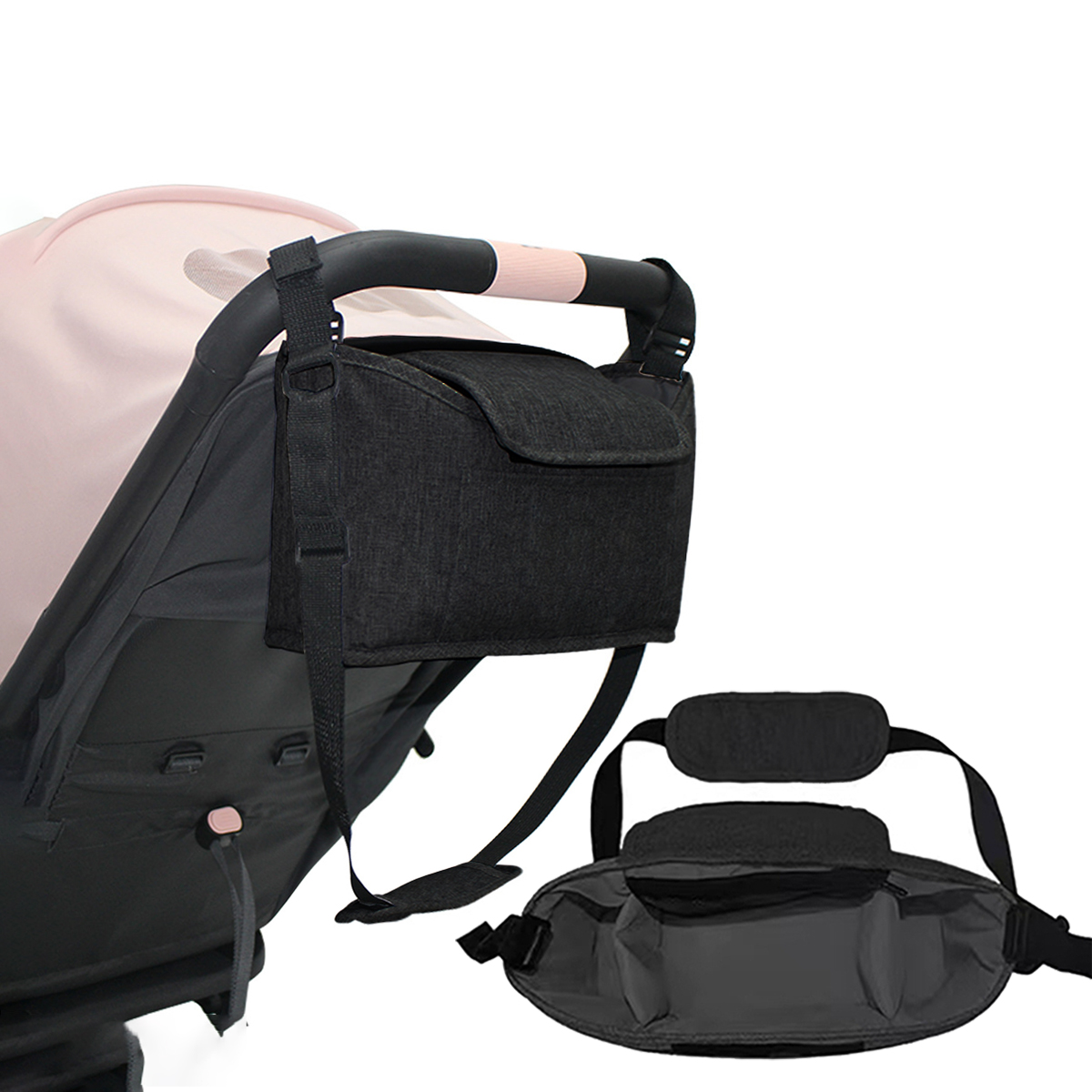 Backpack Diaper Bag - Opberg- en opbergtas voor kinderwagens, multifunctioneel,