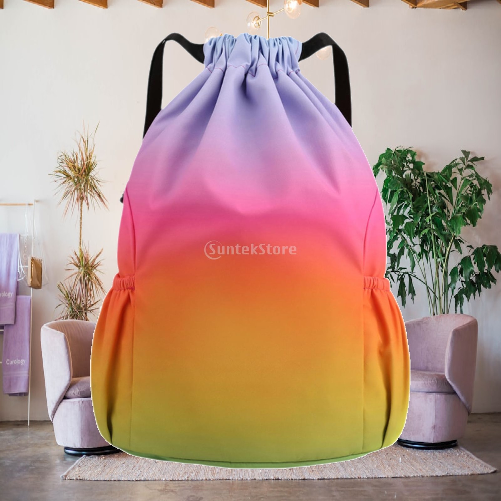 Drawstring Gym Bag - Rugzak met trekkoord Heren Dames Lichtgewicht