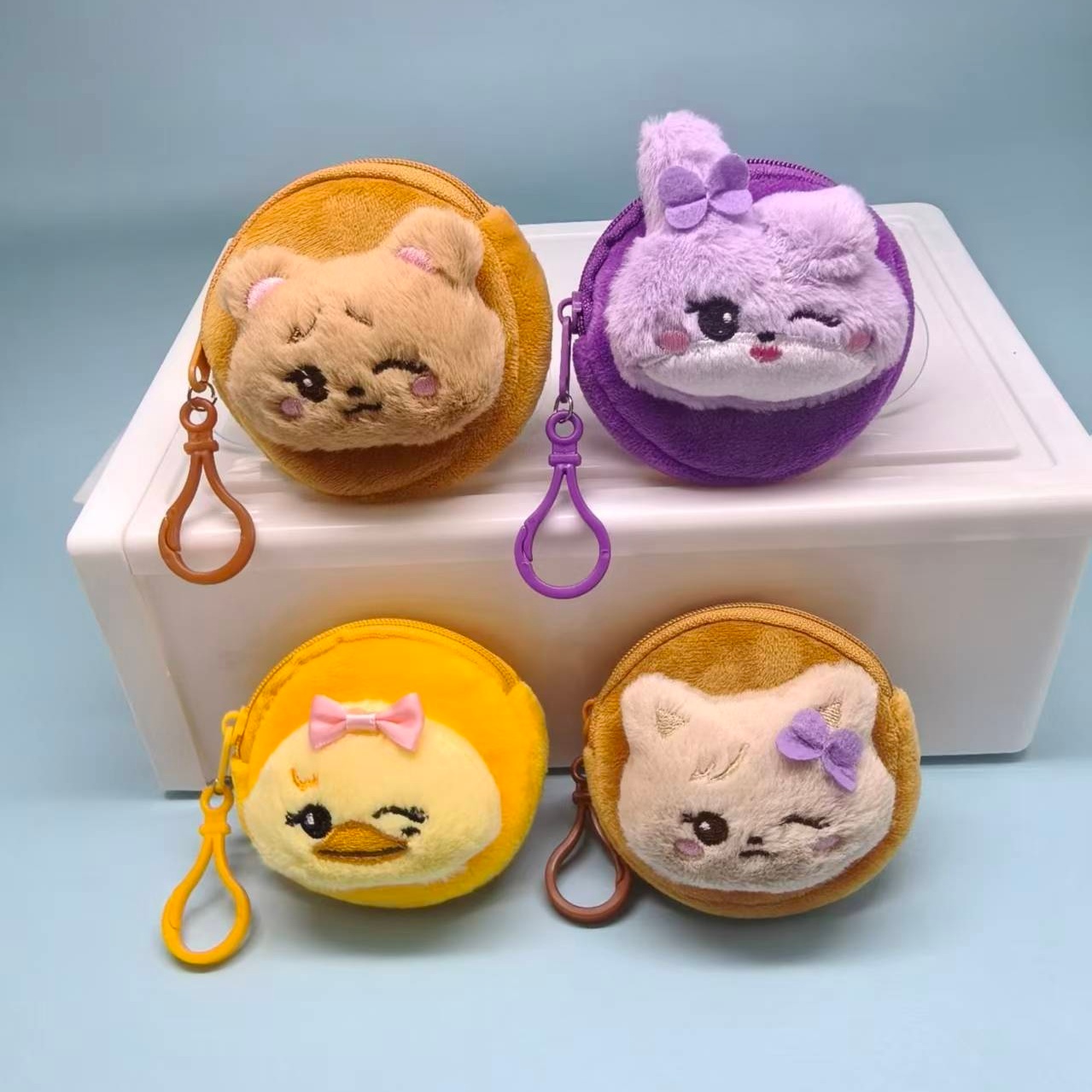 Mini Backpack Purse - Kawaii Kpop strik eend kat konijn
