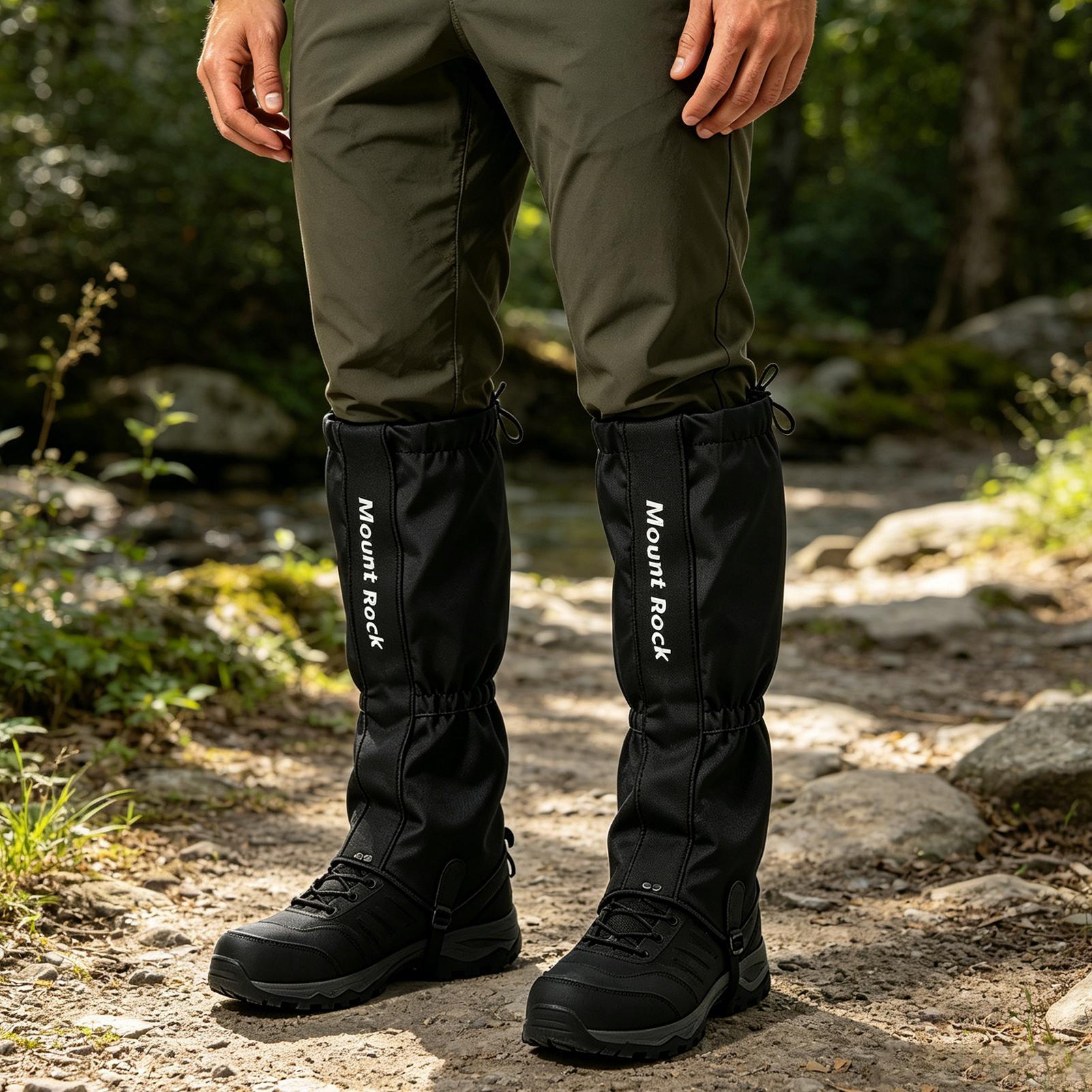 Hiking Backpack Waterproof - 1 paar waterdichte, ademende wandelbeenkappen, lichtgewicht