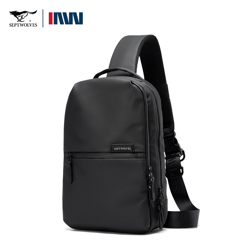 Travel Backpack Anti Theft - Septwolves PVC lederen rugzak met één
