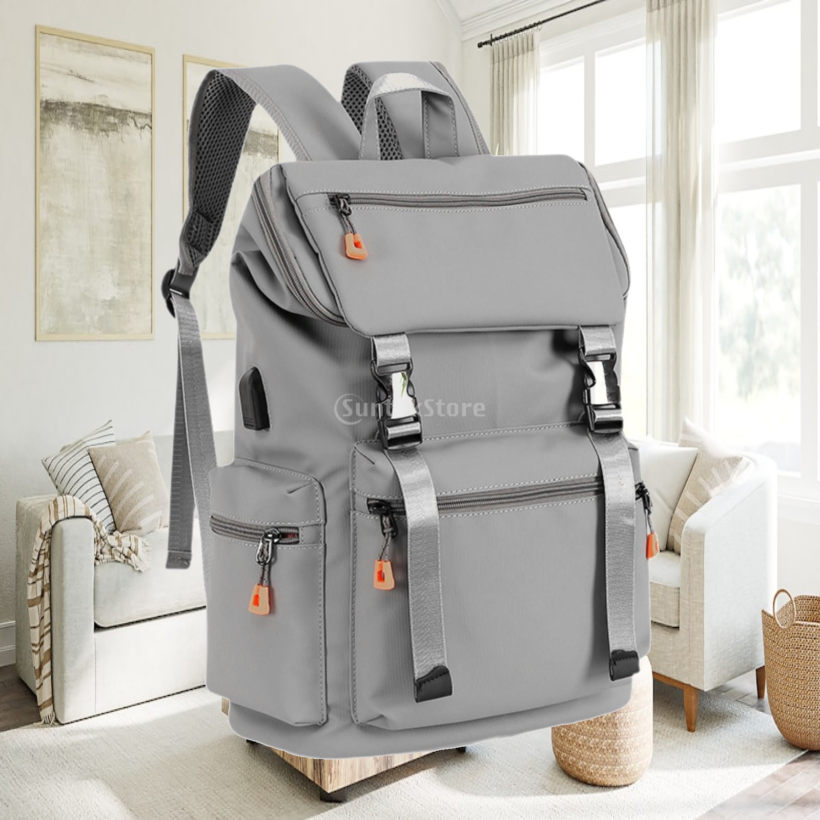 Fashion Backpack Women - Casual rugzakorganizer Draagtas Zakken Modieuze verstelbare