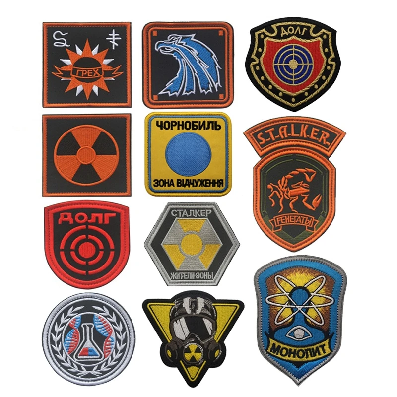 Urban Backpack Tactical - Russische klittenband Stalker Faction Moreel Badge
