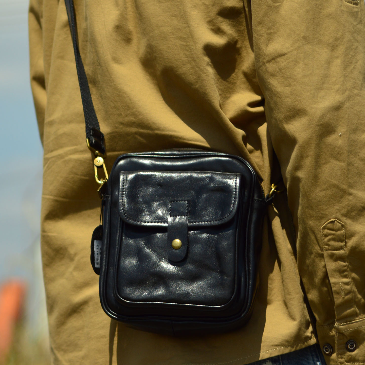 Leather Backpack Vintage - AETOO Leren zakelijke schoudertas voor heren