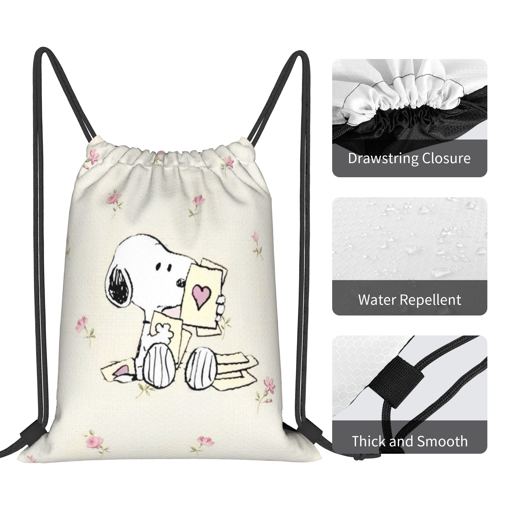 S-Snoopys Loving Gesture Rugza - Drawstring Gym Bag recensie en prijs