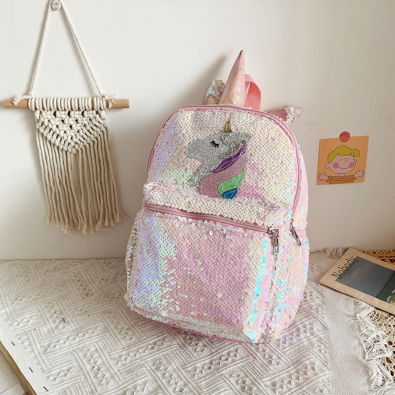 Sequin Unicorn Rugzak Roze Gla - Fashion Backpack Women recensie en prijs