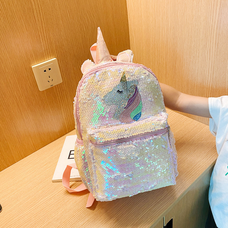 Sequin Unicorn Rugzak Roze Gla - Fashion Backpack Women recensie en prijs