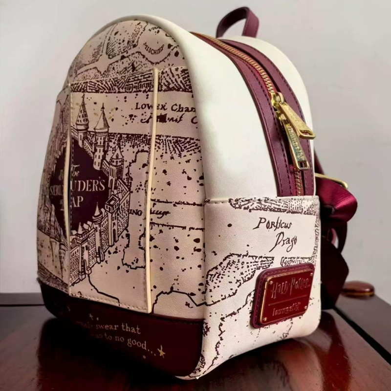 Harry Potter Kaart Geprint Cos - Fashion Backpack Women recensie en prijs
