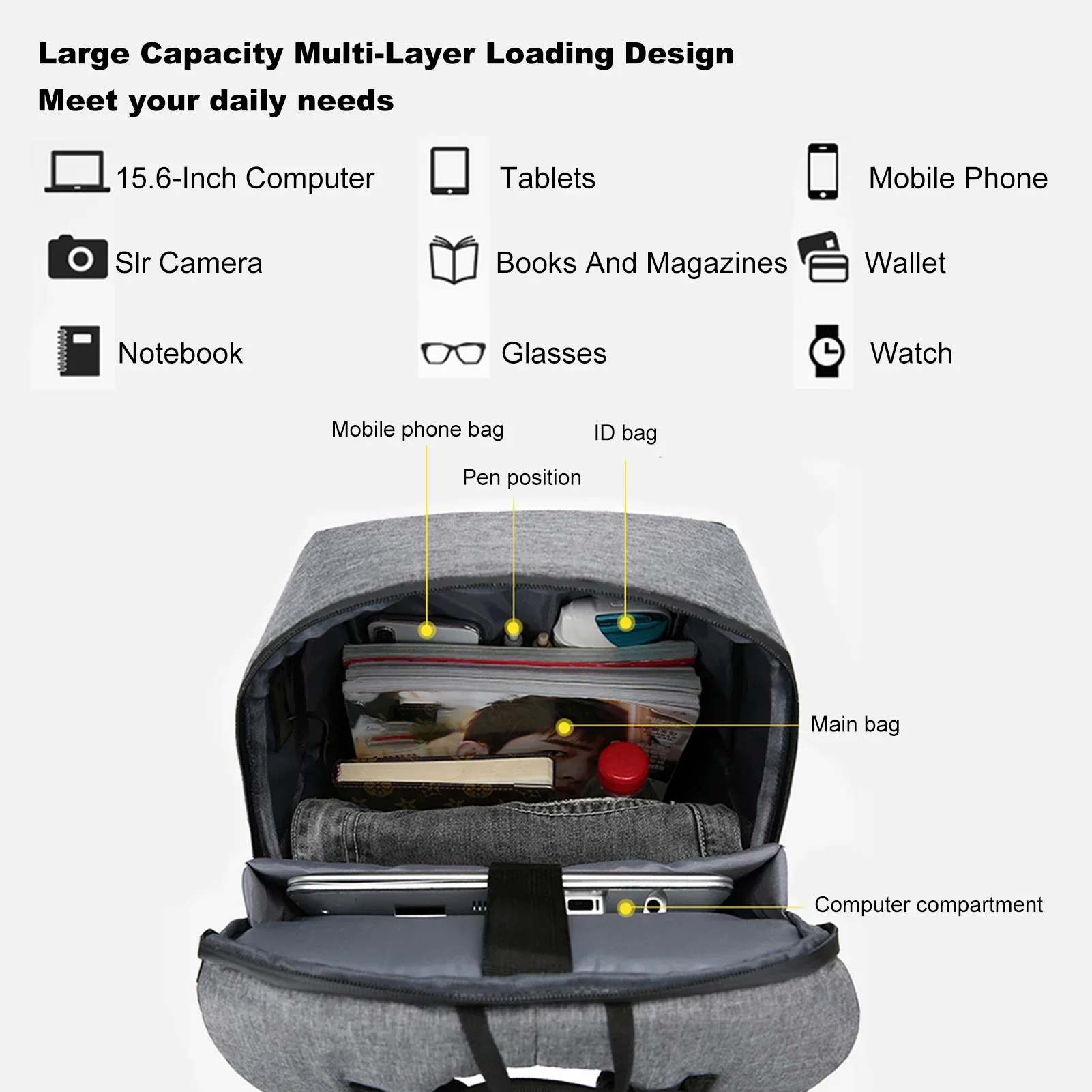 Laptoprugzak voor 17-inch lapt - Fashion Backpack Women recensie en prijs