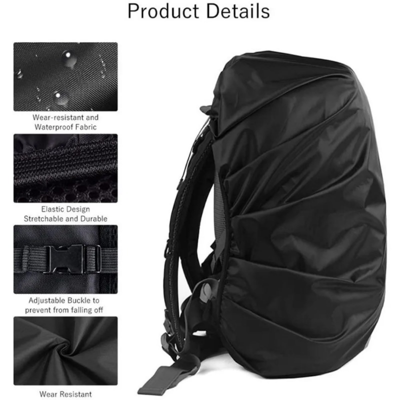 Reflecterende waterdichte rugz - Rain Cover Backpack recensie en prijs