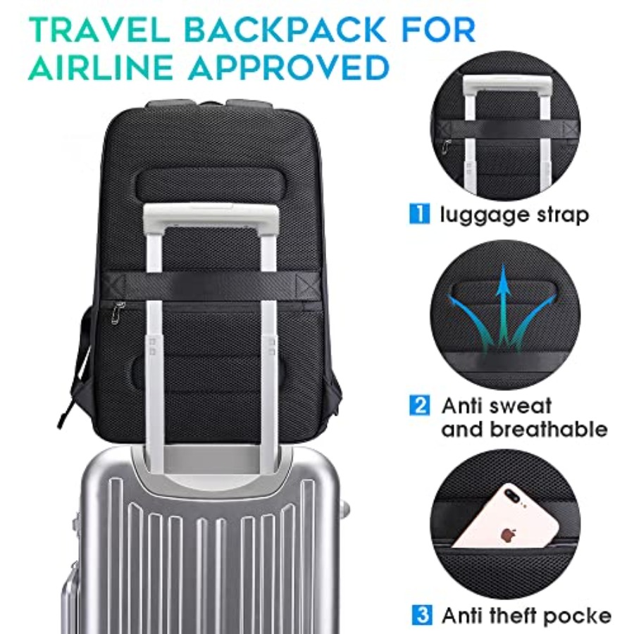 Zakelijke Smart Rugzak Waterdi - Laptop Backpack 15.6 recensie en prijs