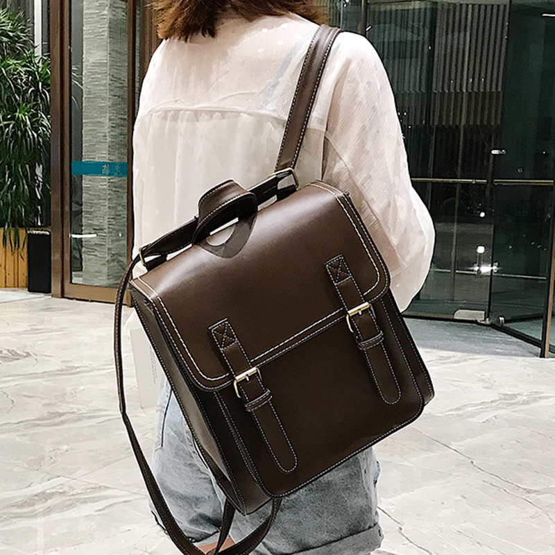 Vintage Rugzak Vrouwelijke Pu  - Leather Backpack Vintage recensie en prijs