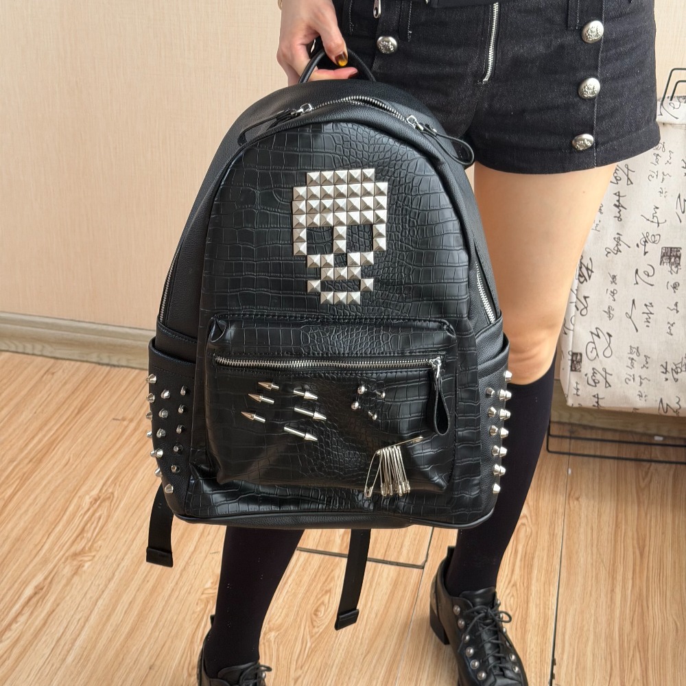 Originele zwarte krokodillenpa - Fashion Backpack Women recensie en prijs