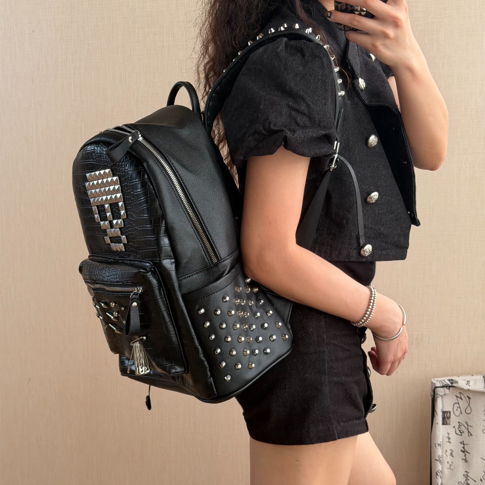 Originele zwarte krokodillenpa - Fashion Backpack Women recensie en prijs