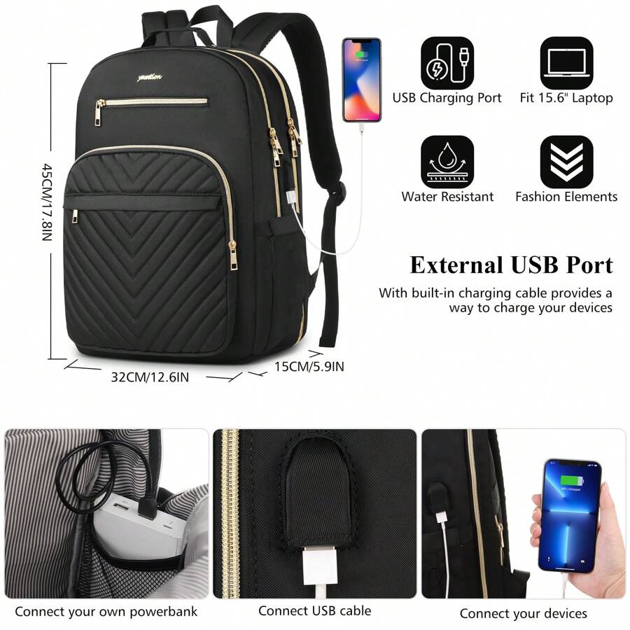Laptoprugzak voor dames, schoo - School Backpack Teen recensie en prijs