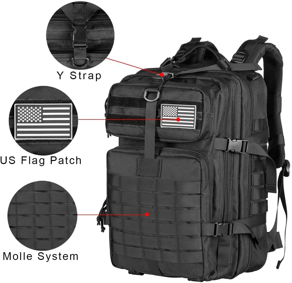 AA 60L Militaire Tactische Rug - Urban Backpack Tactical recensie en prijs