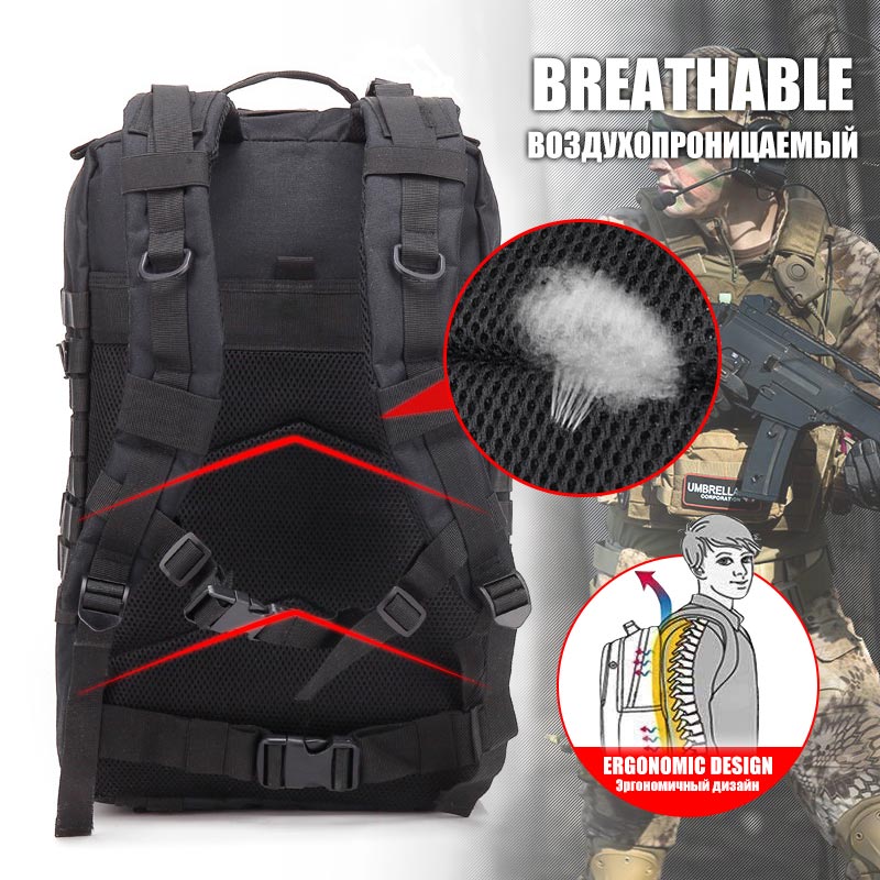 AA 60L Militaire Tactische Rug - Urban Backpack Tactical recensie en prijs