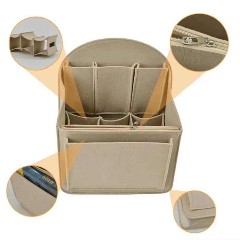 Draagbare rugzak van vilt, kle - Backpack Insert Organizer recensie en prijs