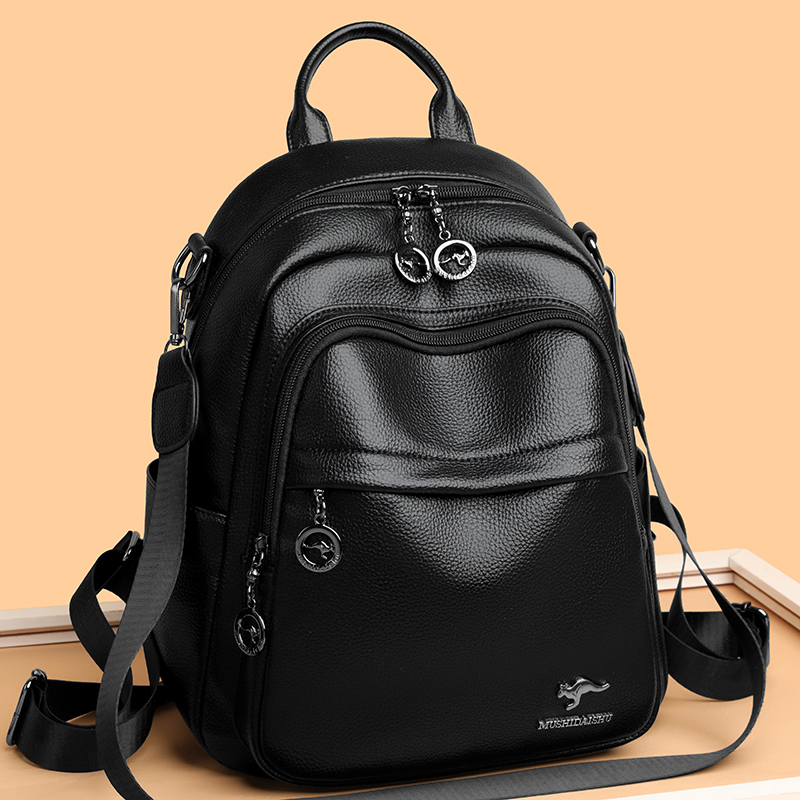 2026 Waterdichte PU-leer dames - Travel Backpack Anti Theft recensie en prijs