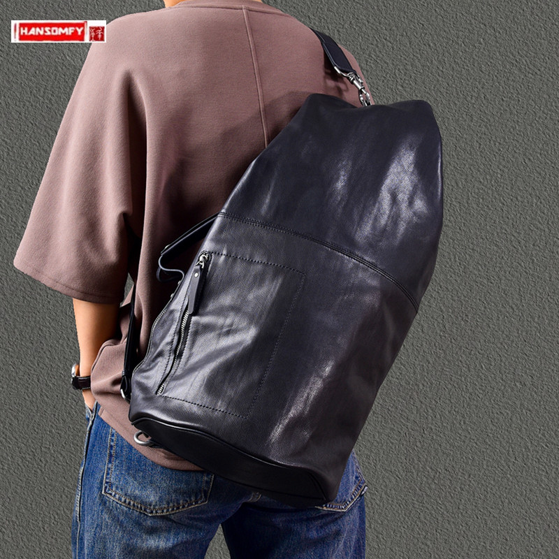 2025 Nieuwe Grote Capaciteit E - Leather Backpack Vintage recensie en prijs