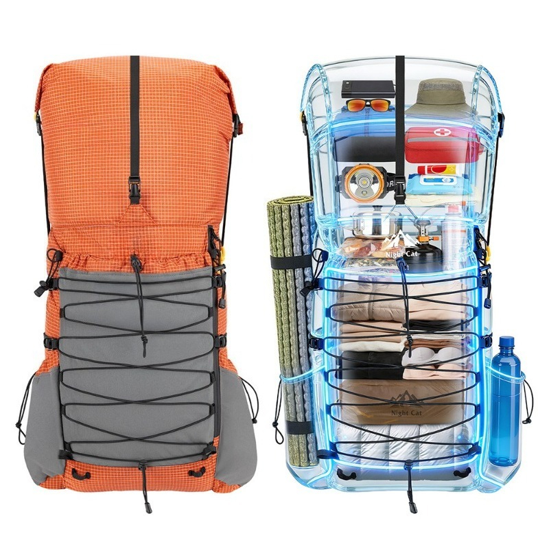 70L Lichtgewicht Hiking Rugzak - Rain Cover Backpack recensie en prijs
