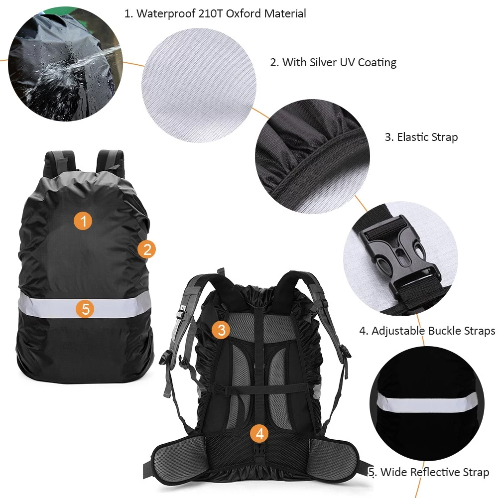 1 stuks verbeterde waterdichte - Rain Cover Backpack recensie en prijs