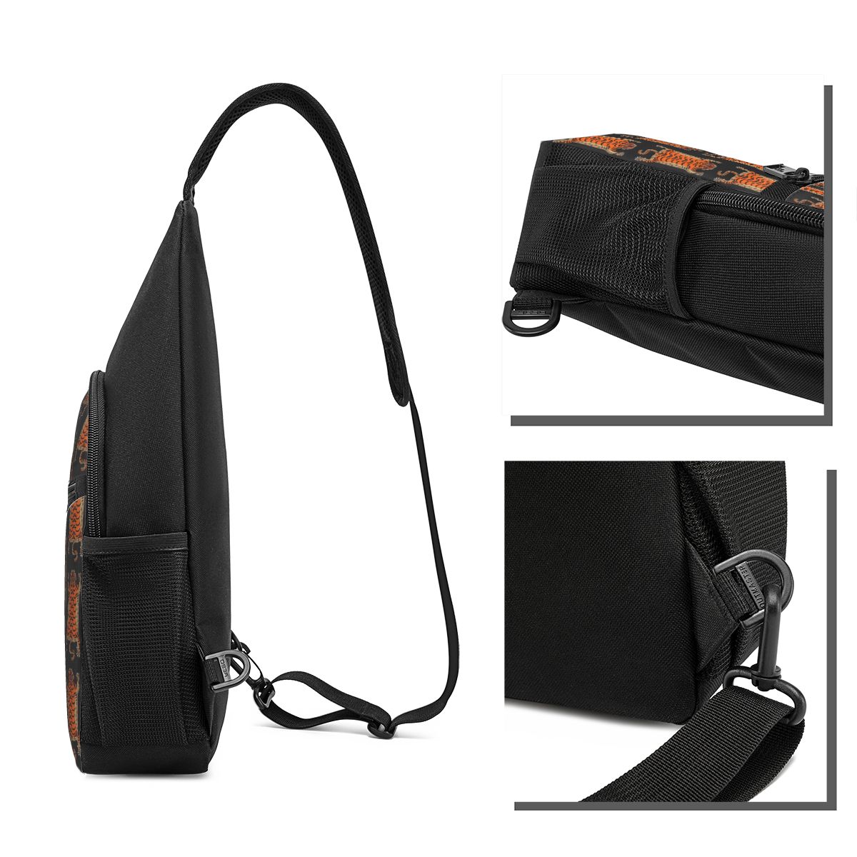 Tibetaanse tijgerkleed borstta - Sling Backpack Shoulder recensie en prijs