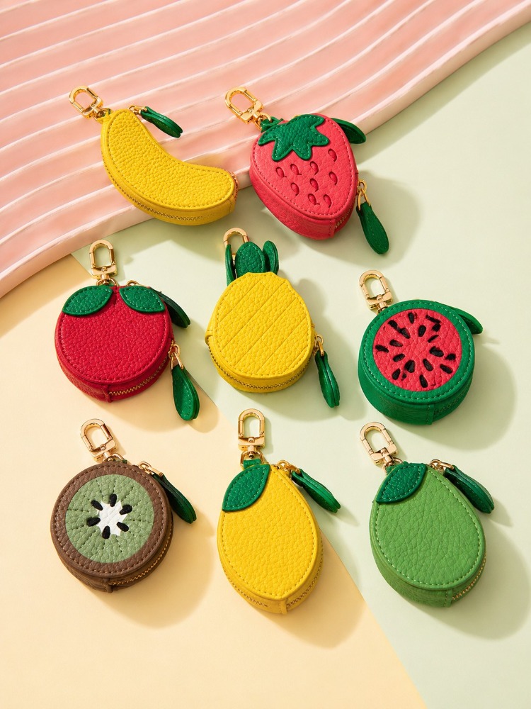 Leuke fruit lederen sleutelhan - Backpack Insert Organizer recensie en prijs