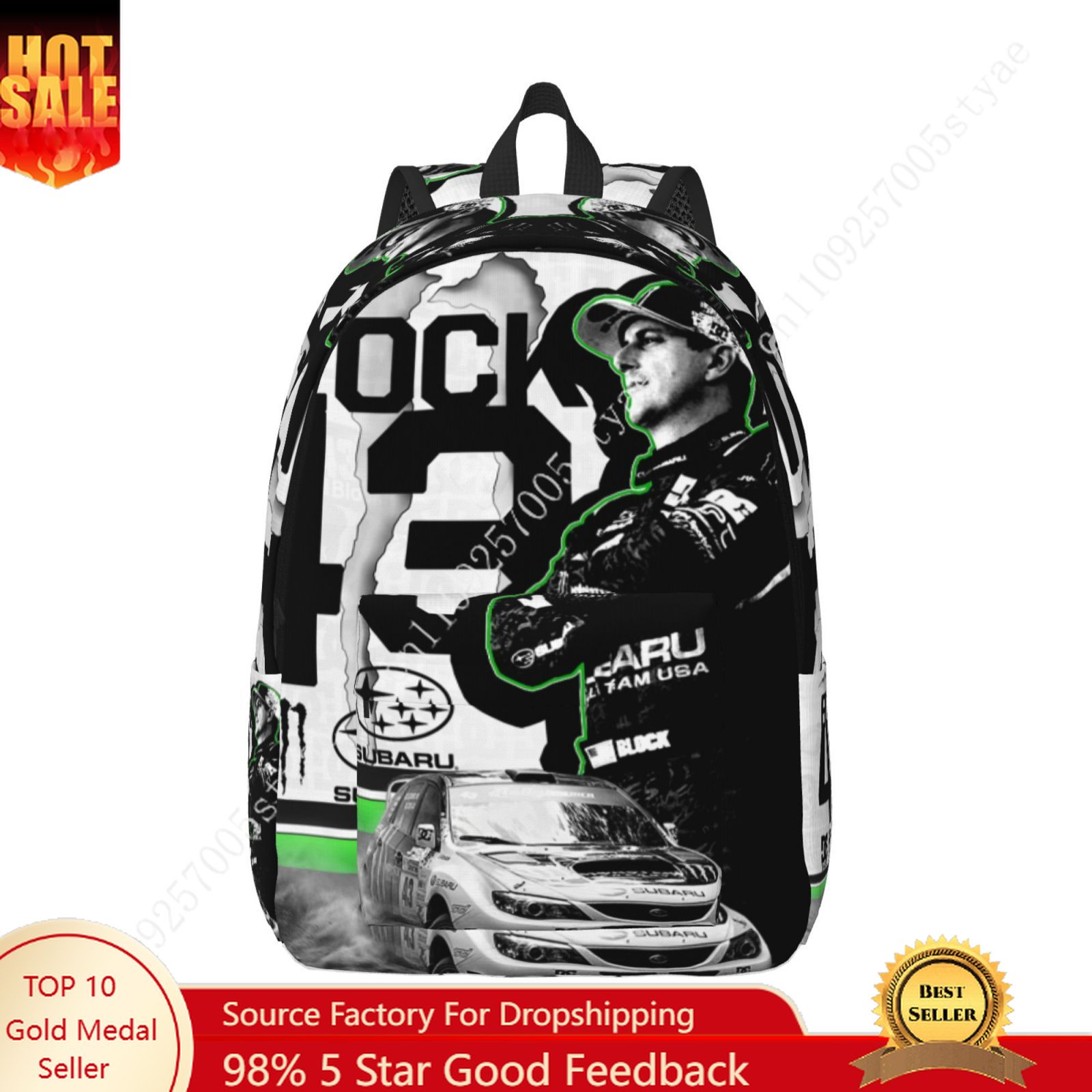 Ken Block 43 Custom Canvas lic - Fashion Backpack Women recensie en prijs