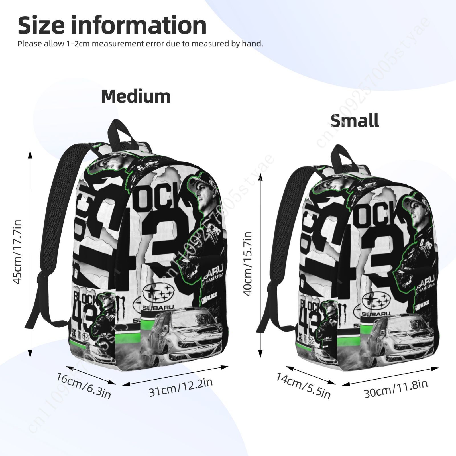 Ken Block 43 Custom Canvas lic - Fashion Backpack Women recensie en prijs