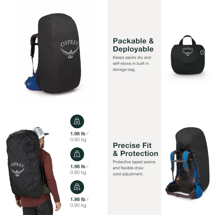 Ultralichte regenhoes voor rug - Rain Cover Backpack recensie en prijs