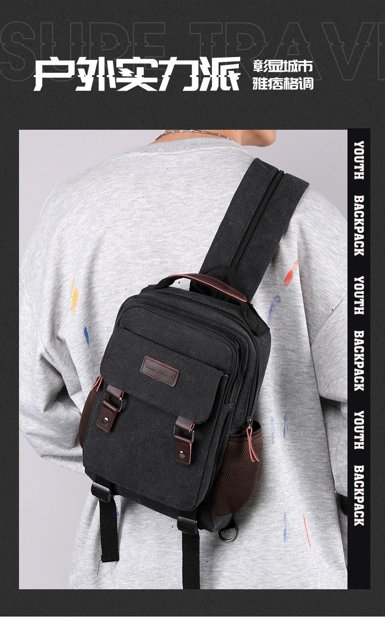 Nieuwe Canvas Borsttas Mannen  - Canvas Backpack Casual recensie en prijs