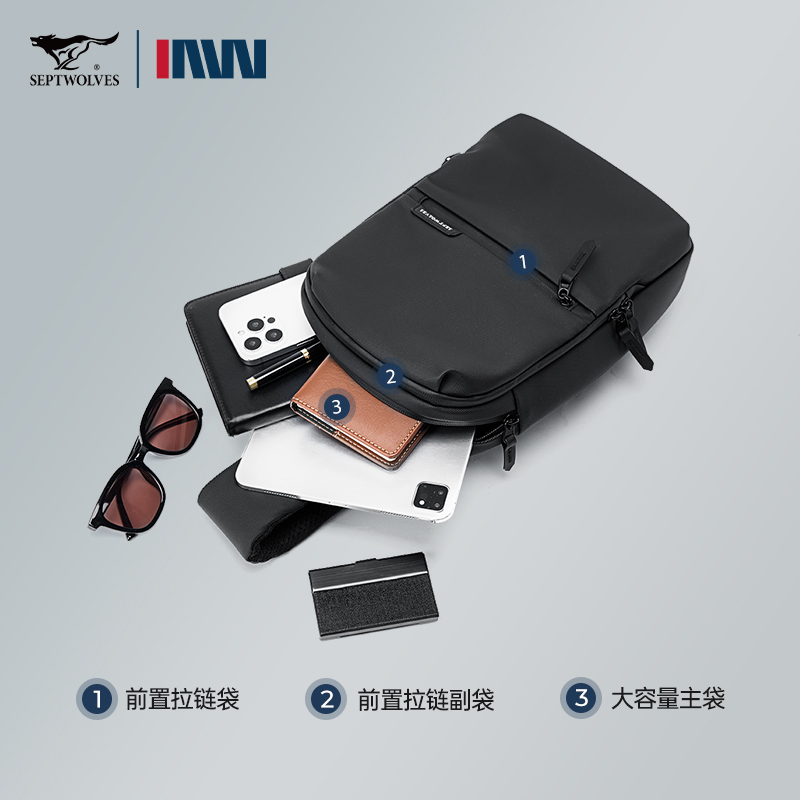 Septwolves PVC lederen rugzak  - Travel Backpack Anti Theft recensie en prijs