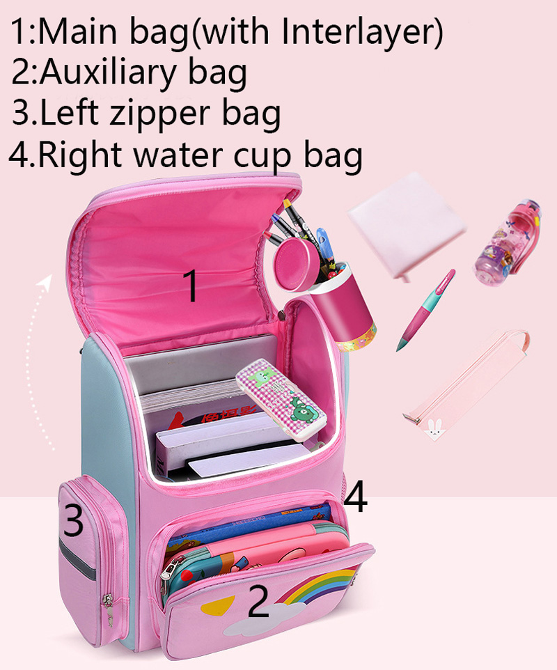 Kinderrugzak voor meisjes Eenh - School Backpack Teen recensie en prijs