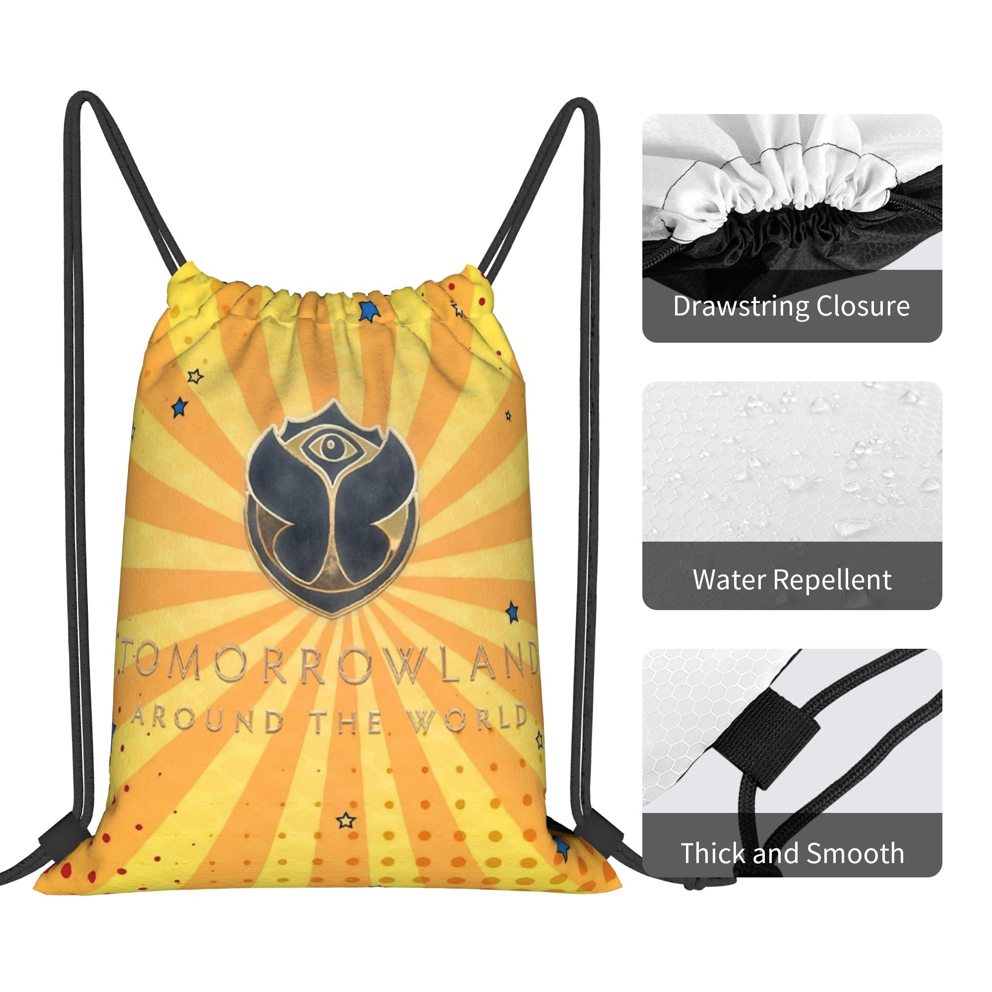 Tomorrowlands Festival Muziek- - Drawstring Gym Bag recensie en prijs