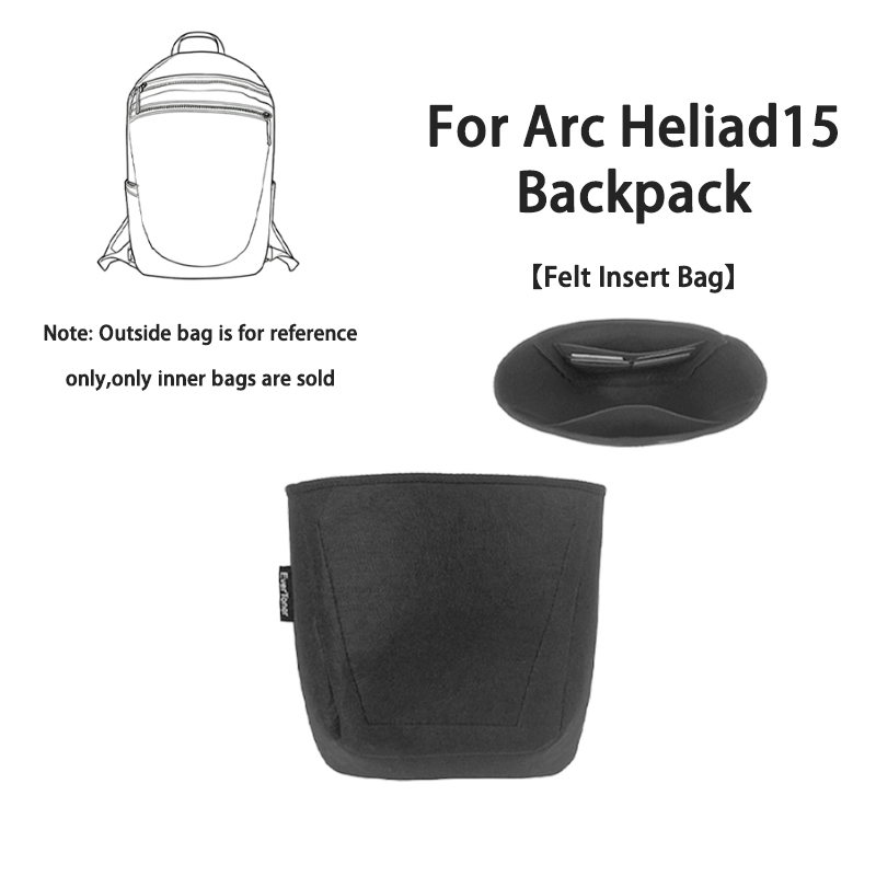 EverToner vilten inzetstuk bin - Backpack Insert Organizer recensie en prijs