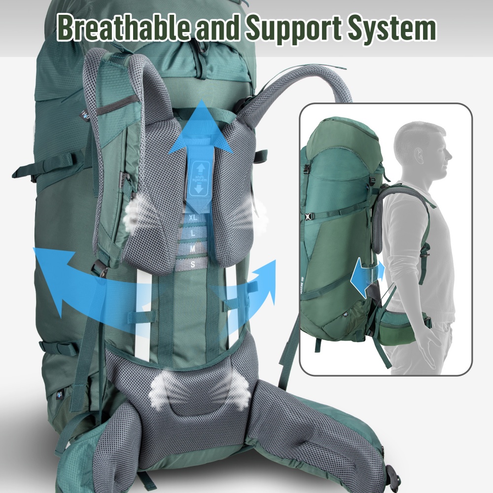 Night Cat Hikingrugzak met int - Rain Cover Backpack recensie en prijs