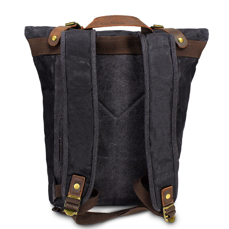 Retro Canvas Lederen Rugzakken - Leather Backpack Vintage recensie en prijs